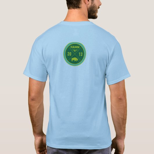 Twee gesneden Shirt (Achterkant)