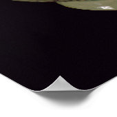 Twee gespoute jug met een bladontwerp poster (Hoek)