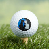 Twee gestileerde katten golfballen (Insitu Shirt)