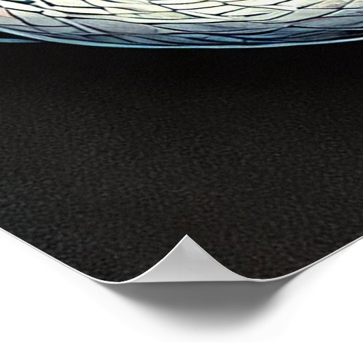 Twee gestileerde slangen poster (Hoek)