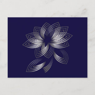 Twee gestorven bladen briefkaart