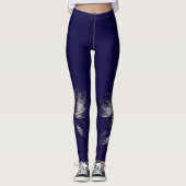 Twee gestorven bladen leggings (Voorkant)