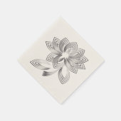 Twee gestorven bladen servet (Hoek)