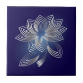 Twee gestorven bladen tegeltje (Voorkant)