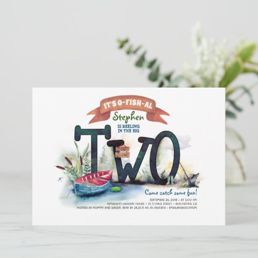 Twee Geviste jongetjes worden jarig Kaart (Staand voorkant)