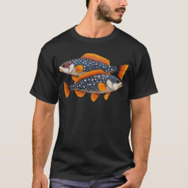 Twee gevlekte vissen t-shirt