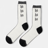 Twee gezicht Sokken, tekst en strepen Sokken (Links)