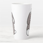 Twee Gezichten van P.Lot Latte Mok (Voorkant)