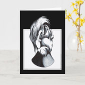 Twee Gezichten van Zorg Kaart (Gele Bloem)