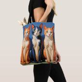 Twee gingers en een smoking tote bag (Dichtbij)