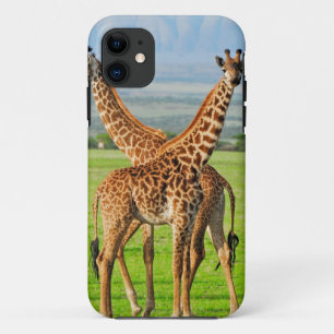 Twee giraffen Case-Mate iPhone case