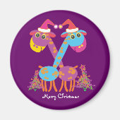 Twee giraffen magneet (Voorkant)