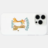 Twee giraffen voor altijd Case-Mate iPhone case (Achterkant (horizontaal))