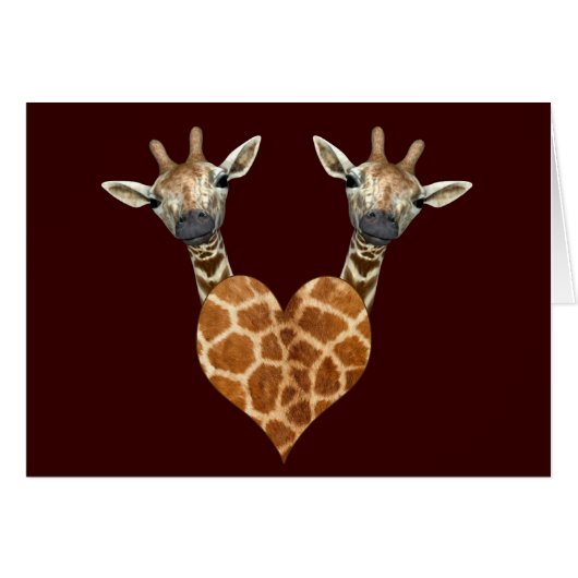 Twee Giraffes (Voorkant Horizontaal)