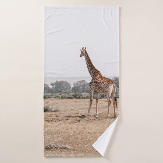 TWEE GIRAFFES BADHANDDOEK (Badhanddoek)