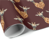Twee Giraffes Cadeaupapier (Rol Hoek)