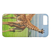 Twee Giraffes Case-Mate iPhone Case (Achterkant (Horizontaal))