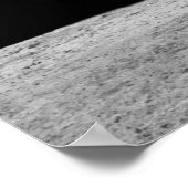 Twee Giraffes in zwart-wit Poster (Hoek)