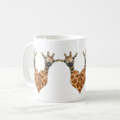 Twee Giraffes Koffiemok (Voorkant links)