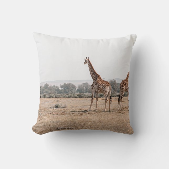 TWEE GIRAFFES KUSSEN (Voorkant)