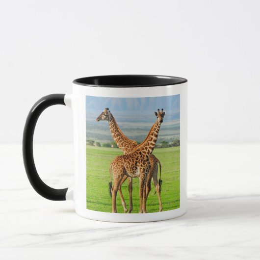 Twee Giraffes Mok (Links)