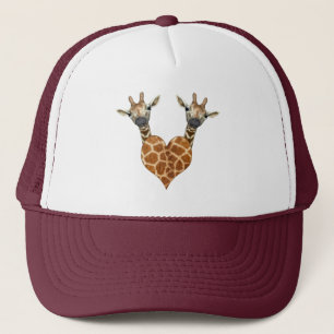 Twee Giraffes Trucker Pet
