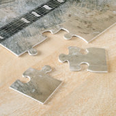 Twee gitaren legpuzzel (Zijkant)