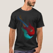 Twee gitaren t-shirt (Voorkant)