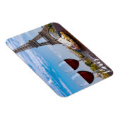 Twee glazen wijn in het café in Parijs Magneet (Rechterzijde)