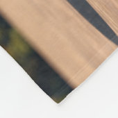 Twee glazen wijn met Eiffeltoren Fleece Deken (Hoek)