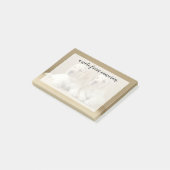 Twee Golden Labrador-Puppies Post-it® Notes (Schuin)