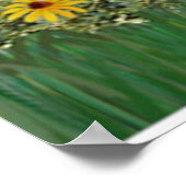 Twee Golden Retrievers Poster (Hoek)