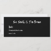 Twee Gothic van Rooks sparen de Kaart van de Uitno (Achterkant)