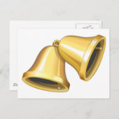 Twee gouden cellen briefkaart (Voorkant / Achterkant)