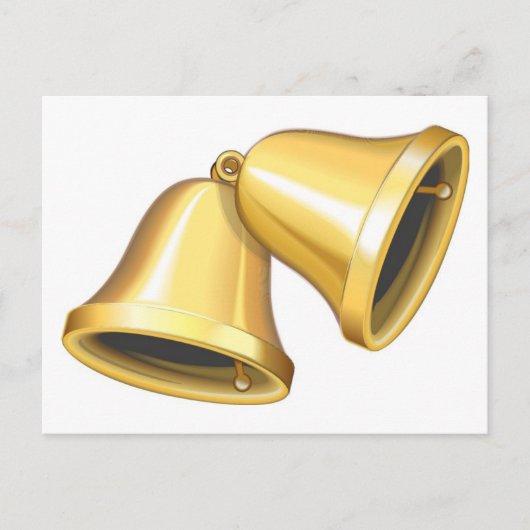 Twee gouden cellen briefkaart (Voorkant)