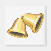 Twee gouden cellen magneet (Voorkant)