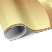 Twee gouden toontextuur met een gouden vlinder cadeaupapier (Rol Hoek)