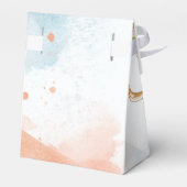 Twee gouden trouwringen bedankdoosjes (Achterkant)