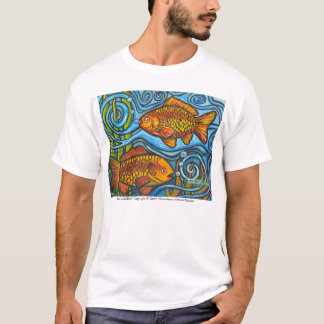 "Twee goudvissen" T-shirt