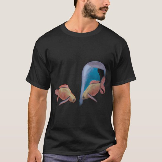 Twee Goudvissen T-shirt (Voorkant)