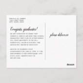 Twee Graduates Dubbel Afstuderen Foto Briefkaart (Achterkant)