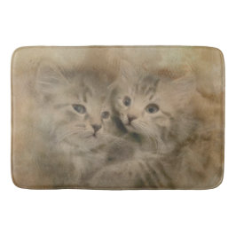 twee griepachtige tapijten in Waterverf Badmat