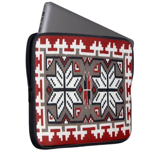 Twee grijze heuvels laptop sleeve (Voorkant Rechts)