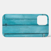 Twee grijze houten deuren Case-Mate iPhone case (Achterkant (horizontaal))