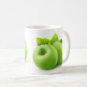 Twee groene appels koffiemok (Voorkant rechts)
