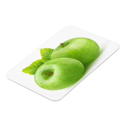 Twee groene appels magneet (Linkerzijde)
