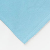 Twee groene kokosnoot bomen fleece deken (Hoek)
