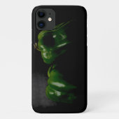 Twee groene paprika iphcna Case-Mate iPhone case (Achterkant)