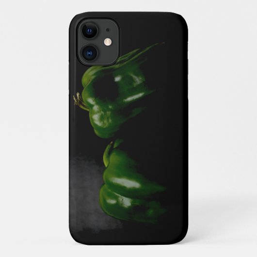 Twee groene paprika iphcna Case-Mate iPhone case (Achterkant)