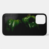 Twee groene paprika iphcna Case-Mate iPhone case (Achterkant (horizontaal))